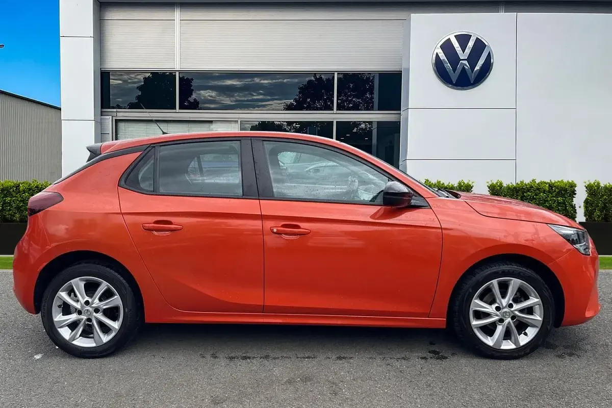 Used Vauxhall Corsa 2020 Orange Hatchback