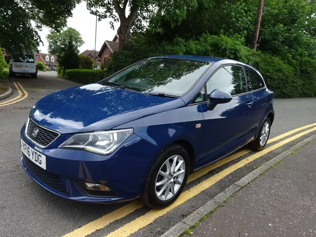Used Seat Ibiza SE Technology 2016 Blue Hatchback
