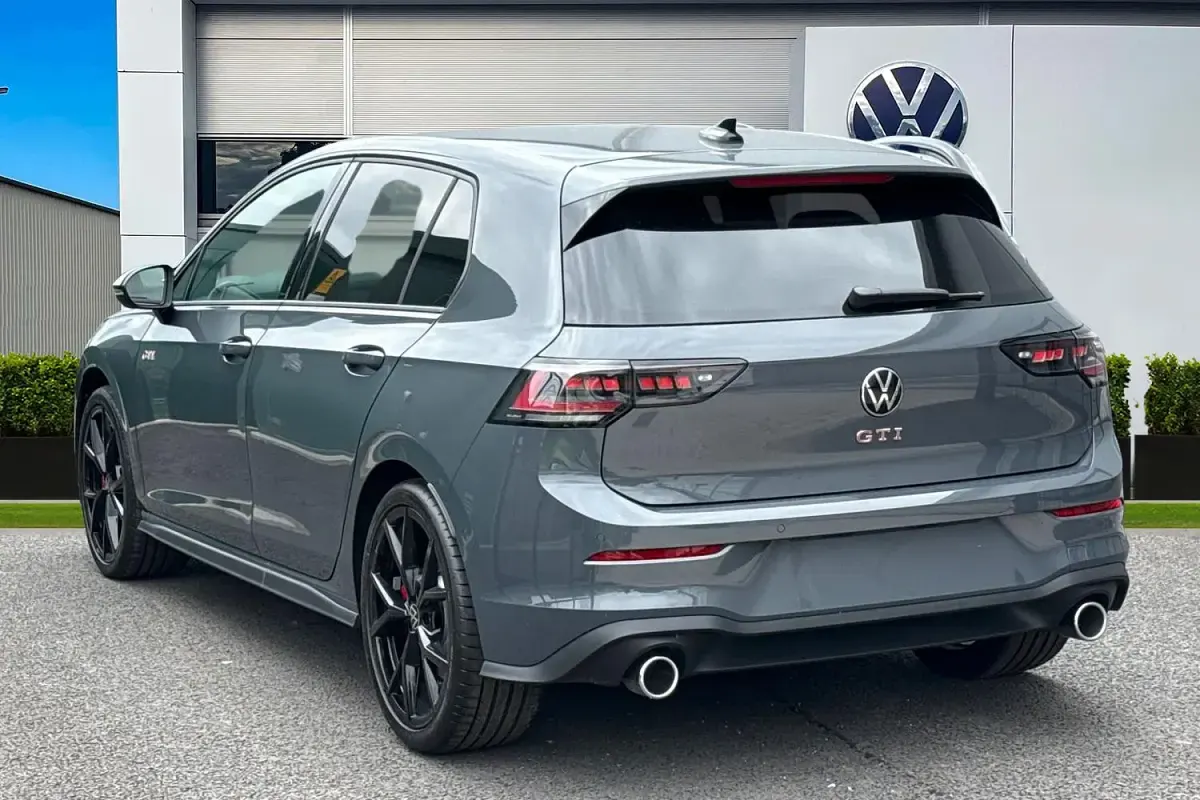 New VW Golf VIII GTI 2026 Grey Hatchback