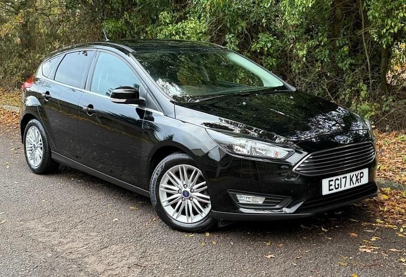 Black Used 2017 Ford Focus Zetec Hatchback | £4,895 (Super price) - Image 1/4