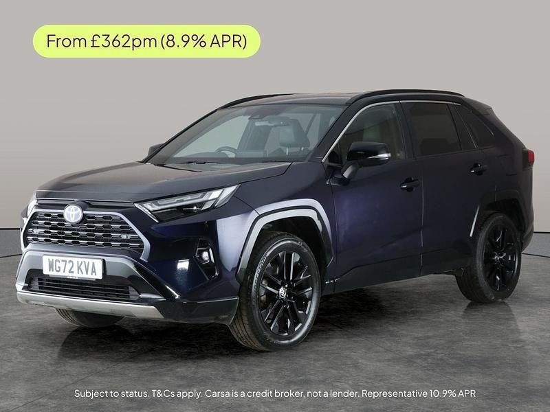 Blue Used 2022 Toyota RAV4 Hybrid SUV | £21,979 (Fair price) - Image 1/2