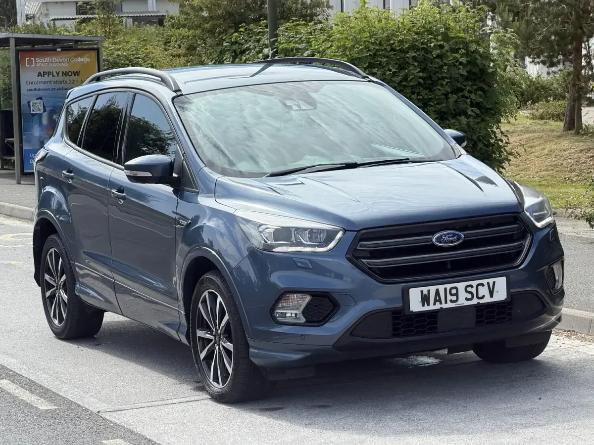 Used Ford Kuga ST-Line 120 HP (88 kW) 2019 Blue SUV