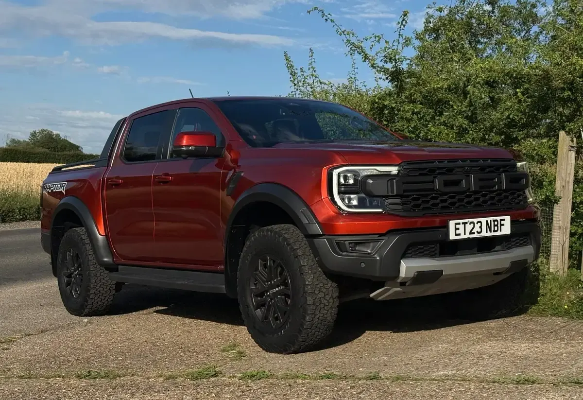 Used Ford Ranger Raptor 2023 Orange Pickup