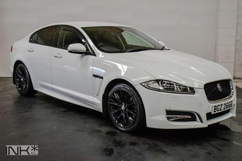 White Used 2013 Jaguar XF S Sedan | £6,850 (Fair price) - Image 1/4