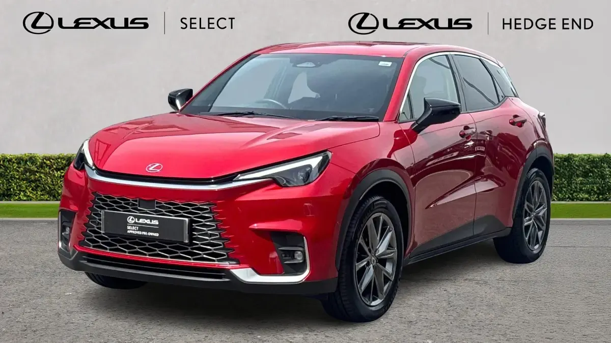 Used Lexus LBX 136 HP (100 kW) 2025 Ruby red SUV