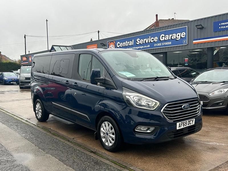 Blue Used 2019 Ford Tourneo Custom Zetec Van | £24,995 - Image 1/2