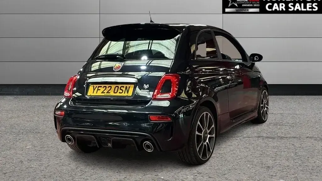 Used Abarth 595 Turismo 165 HP (121 kW) 2022 Black Hatchback