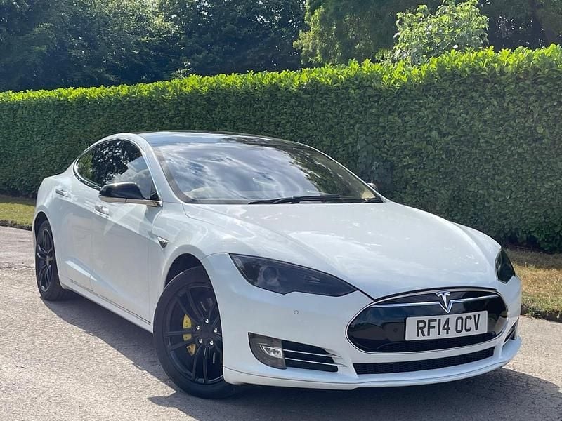White Used 2014 Tesla Model S Sedan | £7,995 (Good price) - Image 1/4