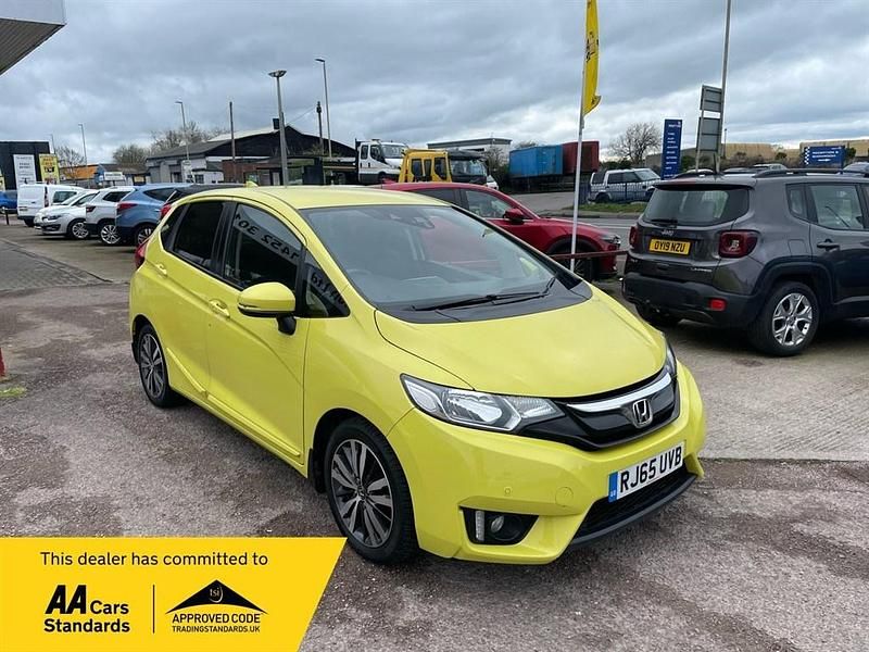 Used Honda Jazz EX 102 HP (75 kW) 2015 Yellow Hatchback
