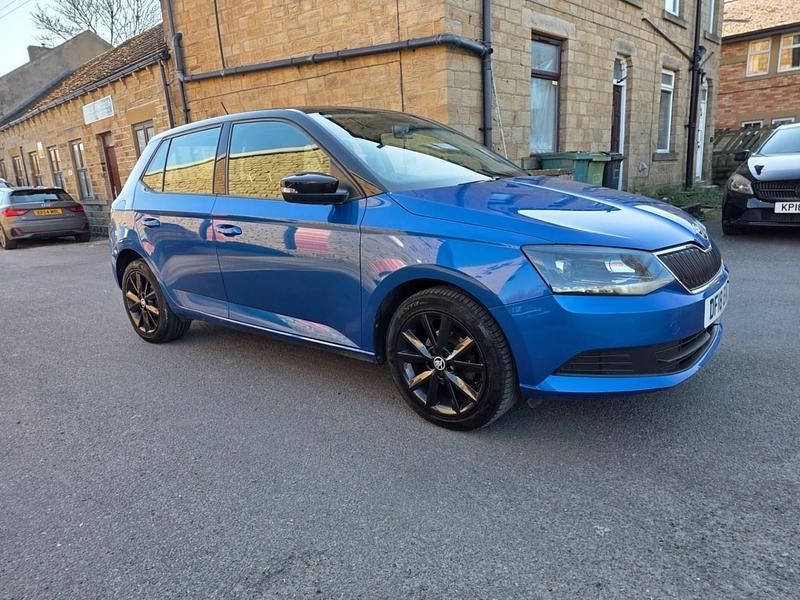 Used Skoda Fabia Colour Edition 2018 Blue Hatchback
