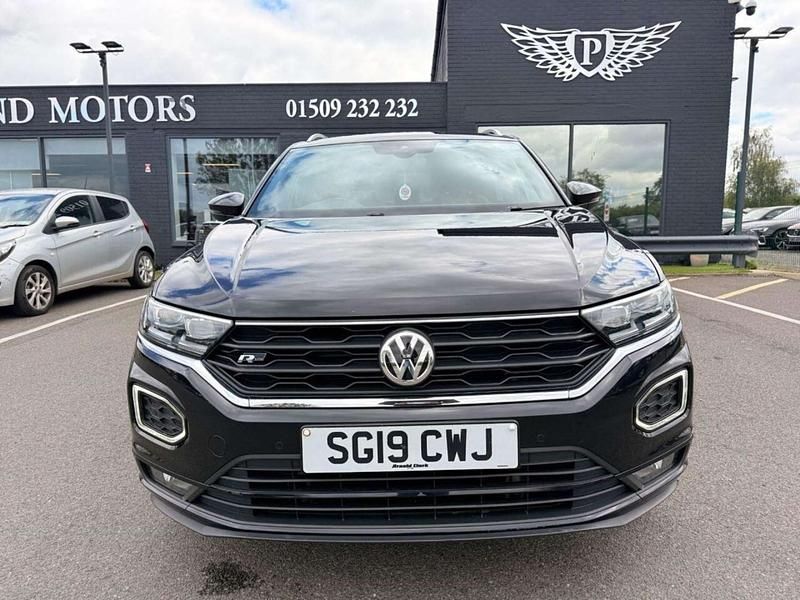 Used VW T-Roc R-line 150 HP (110 kW) 2019 Black SUV