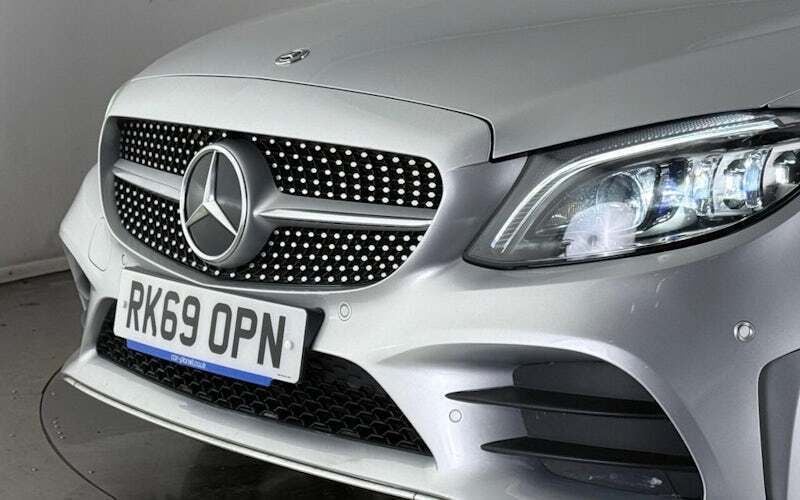 Silver Used 2019 Mercedes C200 AMG line Coupe | £18,800 (Fair price) - Image 1/3