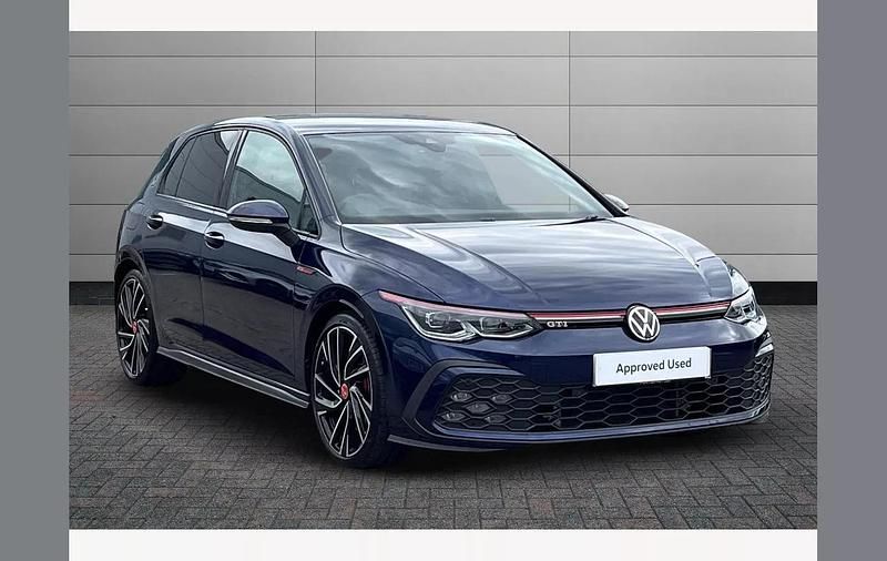 Atlantic blue Used 2021 VW Golf VIII GTI Hatchback | £26,950 (Fair price) - Image 1/4