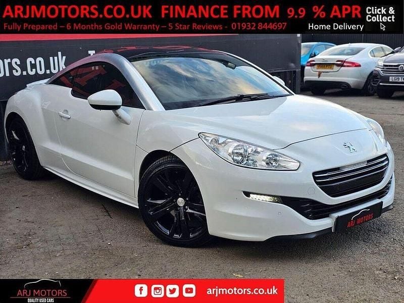 White Used 2014 Peugeot RCZ GTi Coupe | £10,495 (Expensive) - Image 1/4