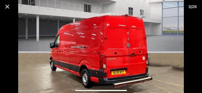 Used VW Crafter Startline 140 HP (102 kW) 2019 Red Van