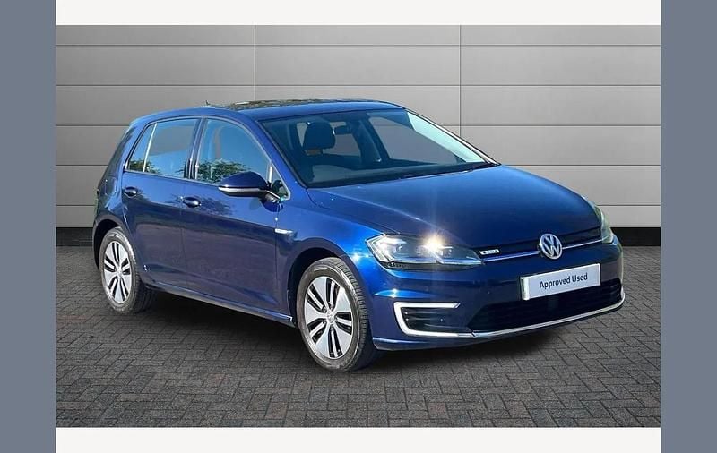 Used VW e-Golf 99 kW (135 HP) 2019 Blue Hatchback