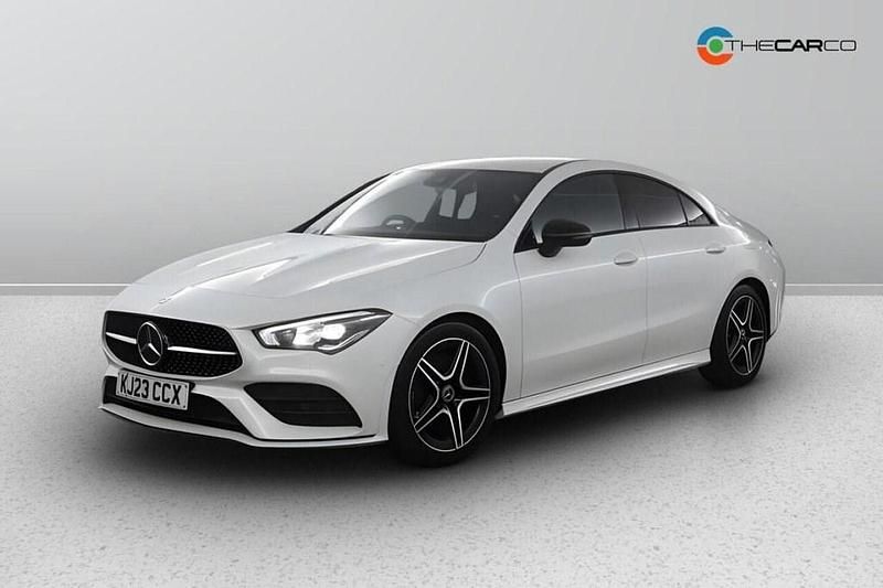 Used Mercedes CLA200 Executive 2023 White Coupe