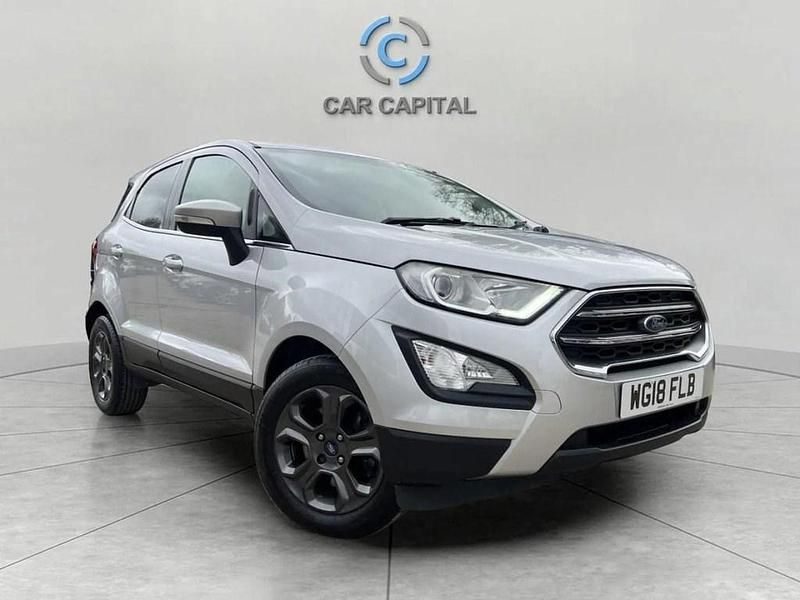 Used Ford Ecosport Zetec 125 HP (91 kW) 2018 Silver SUV