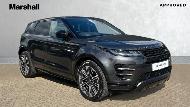 Premium metallic carpathian grey Used 2025 Land Rover Range Rover evoque Autobiography SUV | £47,990 - Image 1/4