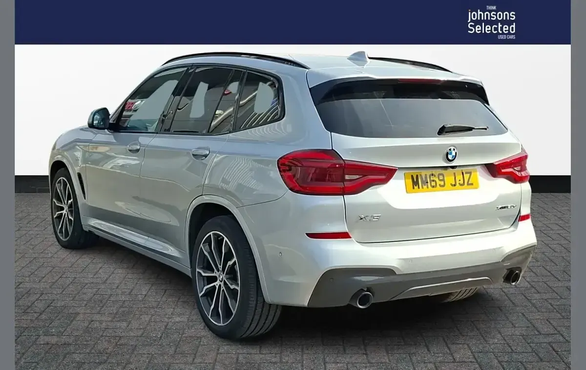 Used BMW X3 M Sport 187 HP (137 kW) 2020 Silver SUV