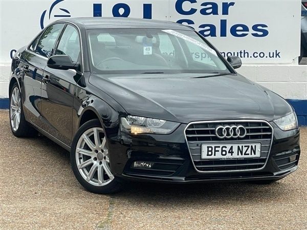 Black Used 2014 Audi A4 Design Sedan | £8,295 (Fair price) - Image 1/4