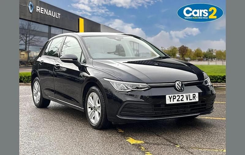 Black Used 2022 VW Golf VIII Life Hatchback | £17,995 (Good price) - Image 1/4