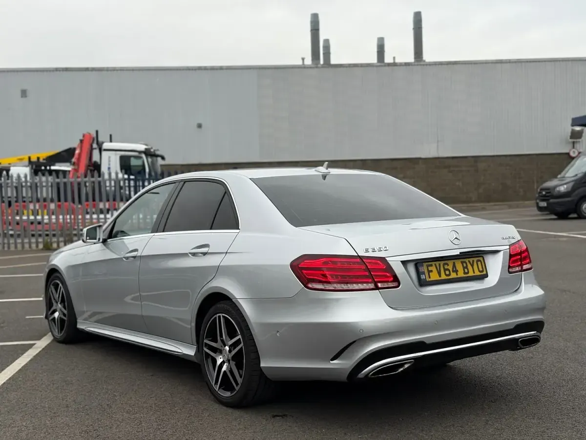 Used Mercedes E350 AMG line 252 HP (185 kW) 2014 Silver Sedan