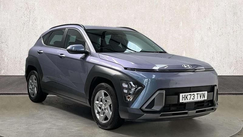 Blue Used 2023 Hyundai Kona Advanced SUV | £18,992 (Fair price) - Image 1/4