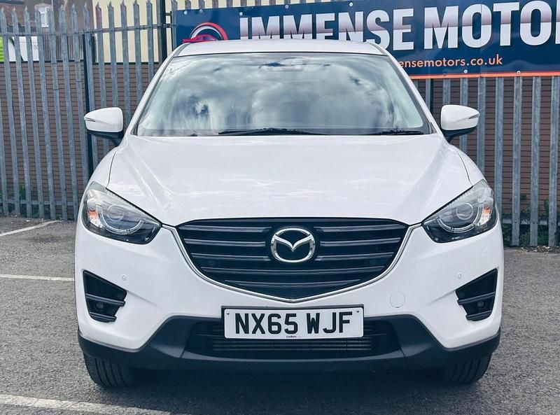 Second-hand Mazda CX-5 Inclusive 175 CP (128 kW) 2015 Alb SUV