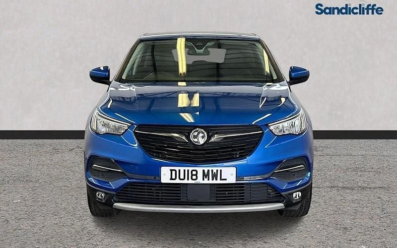 Used Vauxhall Grandland X Sport 131 HP (96 kW) 2018 Blue SUV