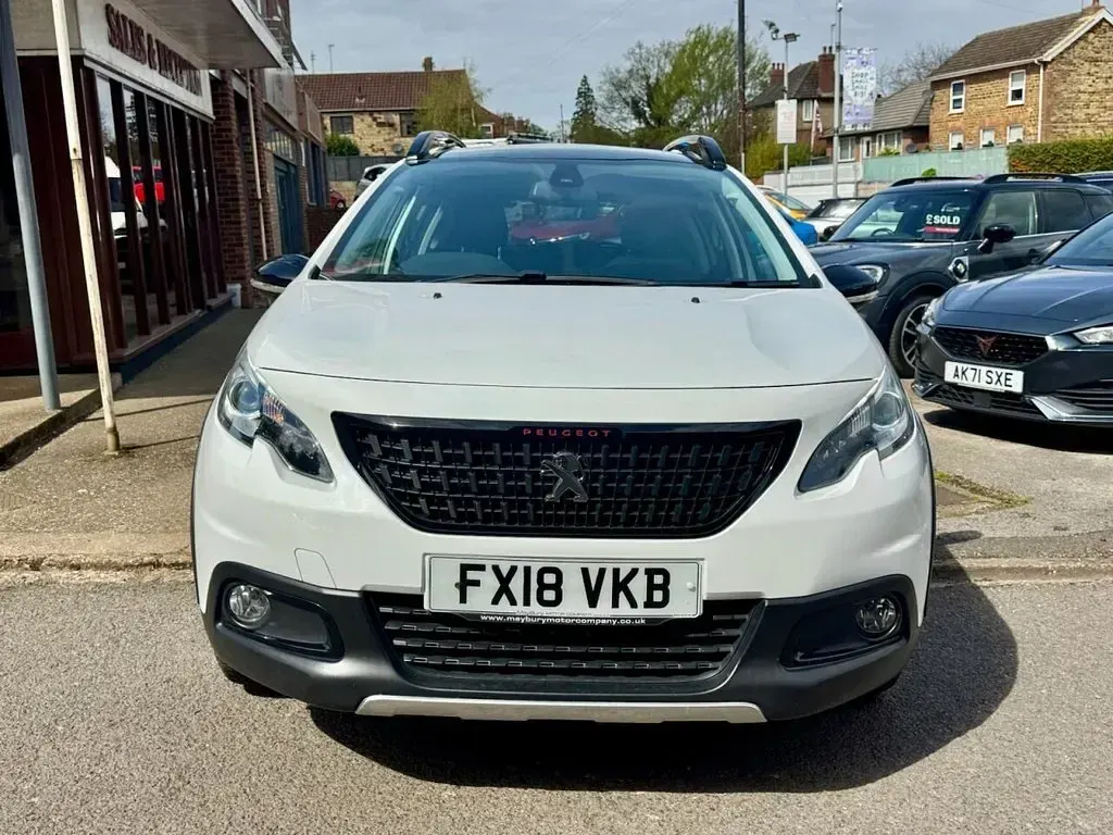 Used Peugeot 2008 GT-line 100 HP (73 kW) 2018 White SUV
