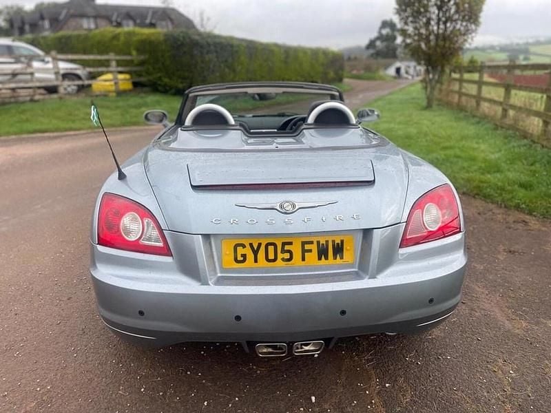 Used Chrysler Crossfire 216 HP (158 kW) 2005 Blue Cabriolet