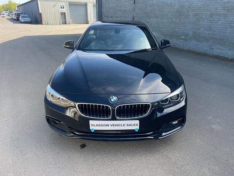 Begagnad BMW 420 Sport Line 2018 Svart Cab