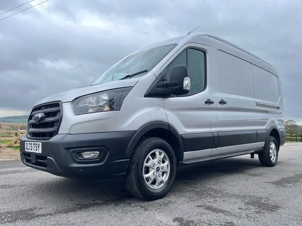 Used Ford Transit Trend 130 HP (95 kW) 2023 Silver Van