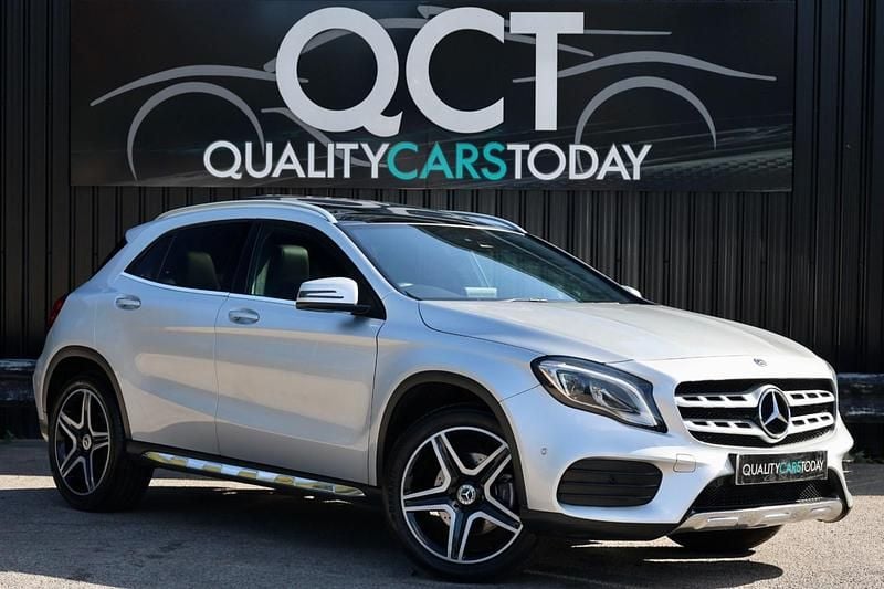 Used Mercedes GLA220 AMG line 174 HP (127 kW) 2018 Silver SUV