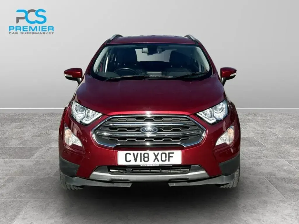 Used Ford Ecosport Titanium 2018 Red SUV