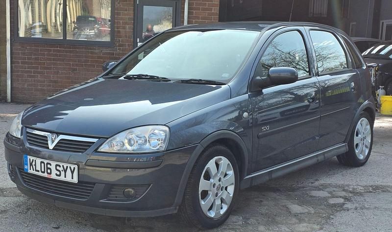 Used Vauxhall Corsa 80 HP (58 kW) 2006 Blue Hatchback