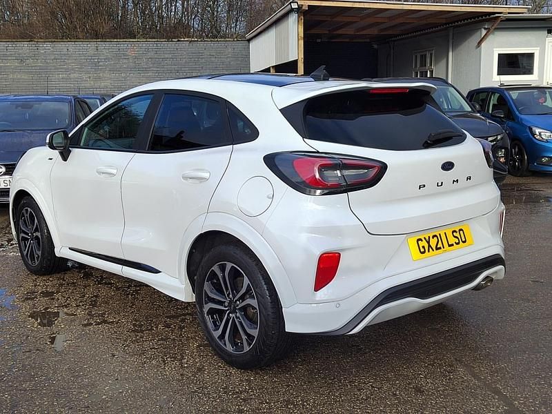 Used Ford Puma ST-Line 123 HP (90 kW) 2021 White Hatchback