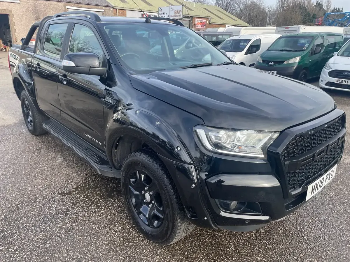 Used Ford Ranger 160 HP (117 kW) 2018 Black Pickup