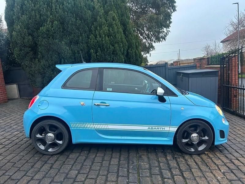 Used Abarth 500 2013 Blue Hatchback