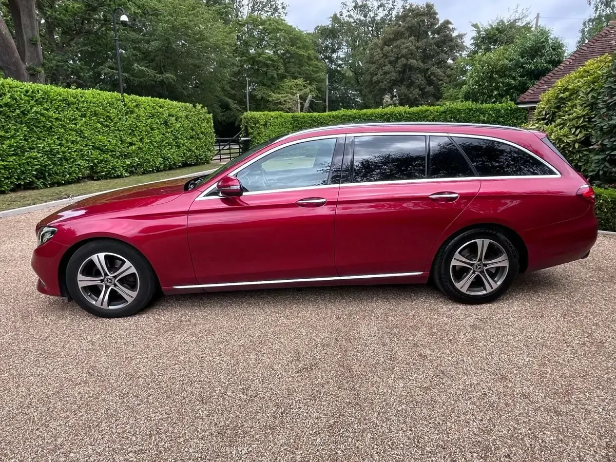 Used Mercedes E220 Premium 2018 Red Estate