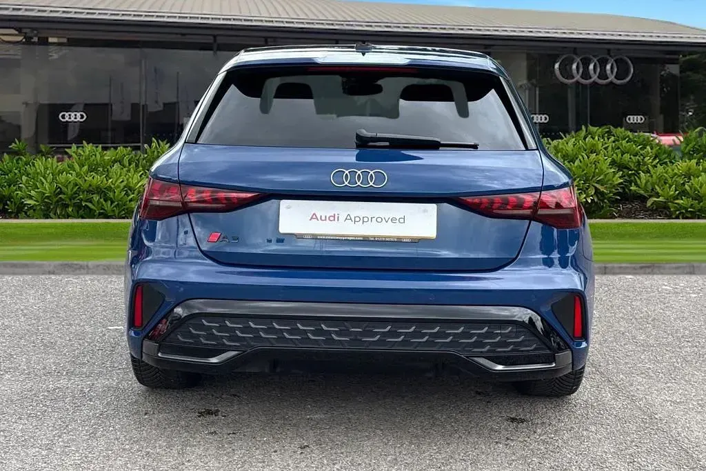 Used Audi A3 S-Line 150 HP (110 kW) 2024 Blue Hatchback