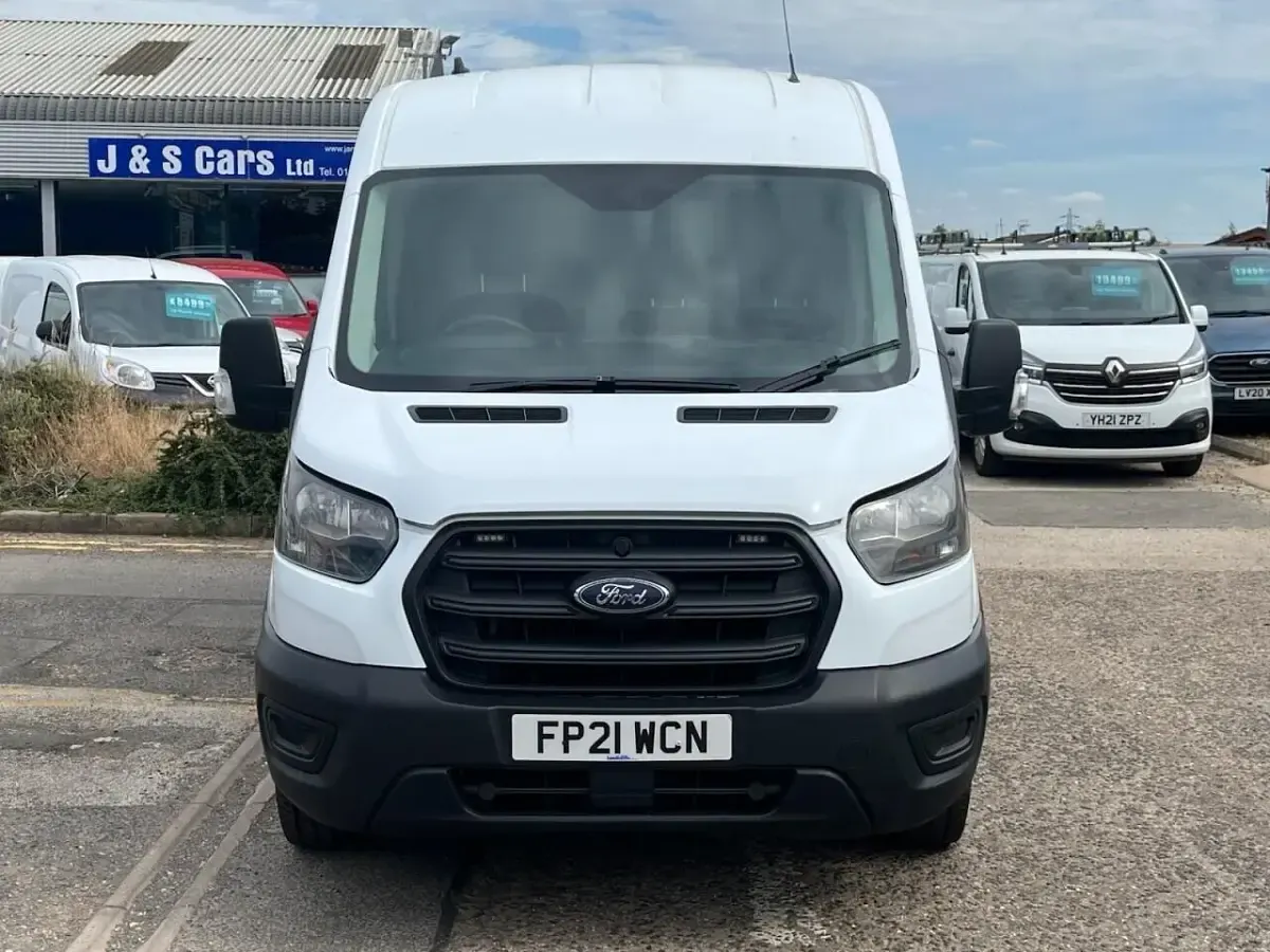 Used Ford Transit 130 HP (95 kW) 2021 White Van
