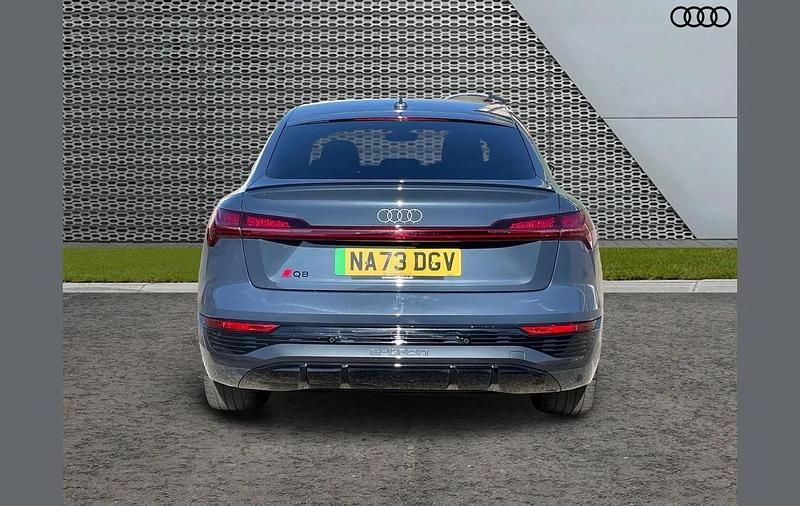 Używany Audi Q8 e-tron S-Line 300 kW (408 KM) 2023 Niebieski SUV