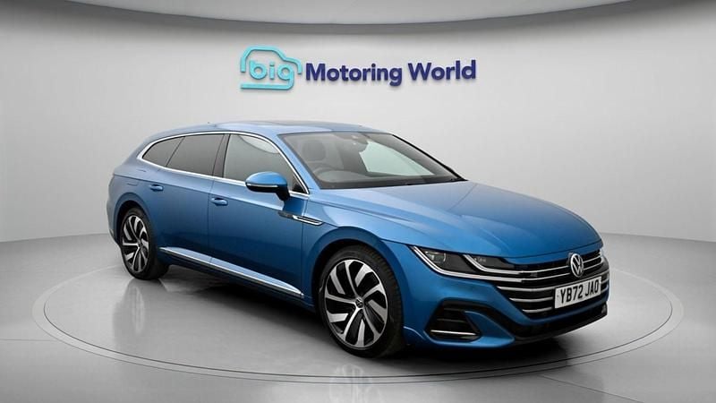 Used VW Arteon R-line 150 HP (110 kW) 2023 Blue Estate