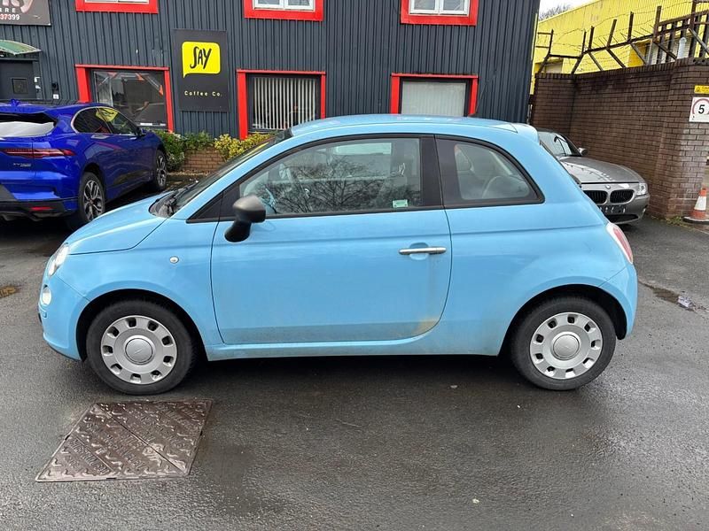 Used Fiat 500 Pop 69 HP (50 kW) 2015 Blue Hatchback