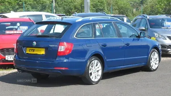 Used Skoda Superb SE 2013 Blue Estate