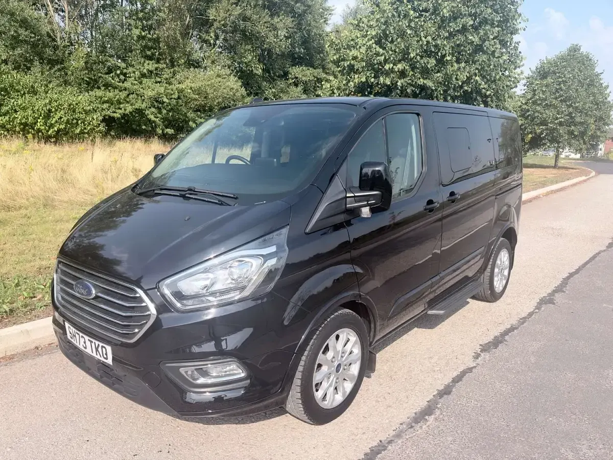 Used Ford Tourneo Custom 2023 Black Van