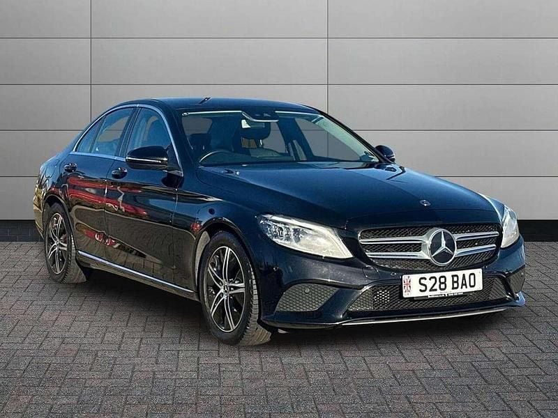 Black Used 2019 Mercedes C200 Premium Sedan | £15,990 (Good price) - Image 1/4