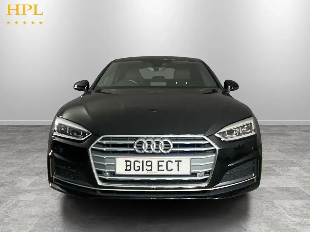 Used Audi A5 Sportback S-Line 150 HP (110 kW) 2019 Black Hatchback